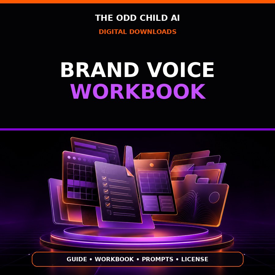 Brand Voice Workbook digital download cover
