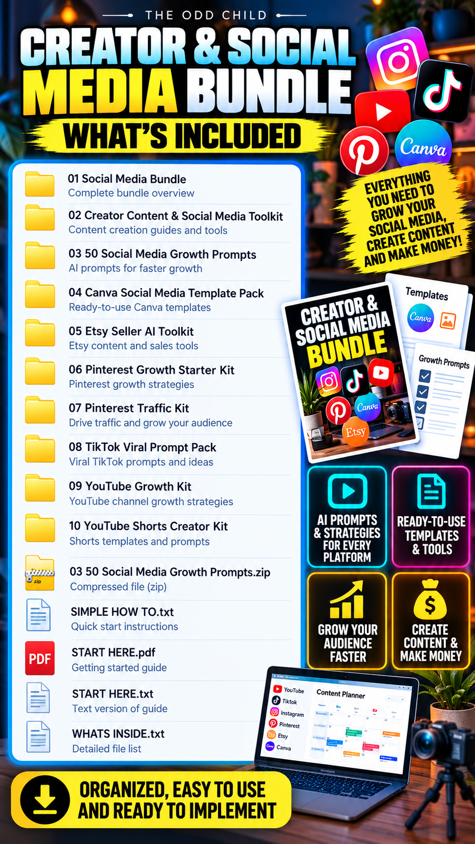 Social Media Content & Growth Toolkit - Image 2