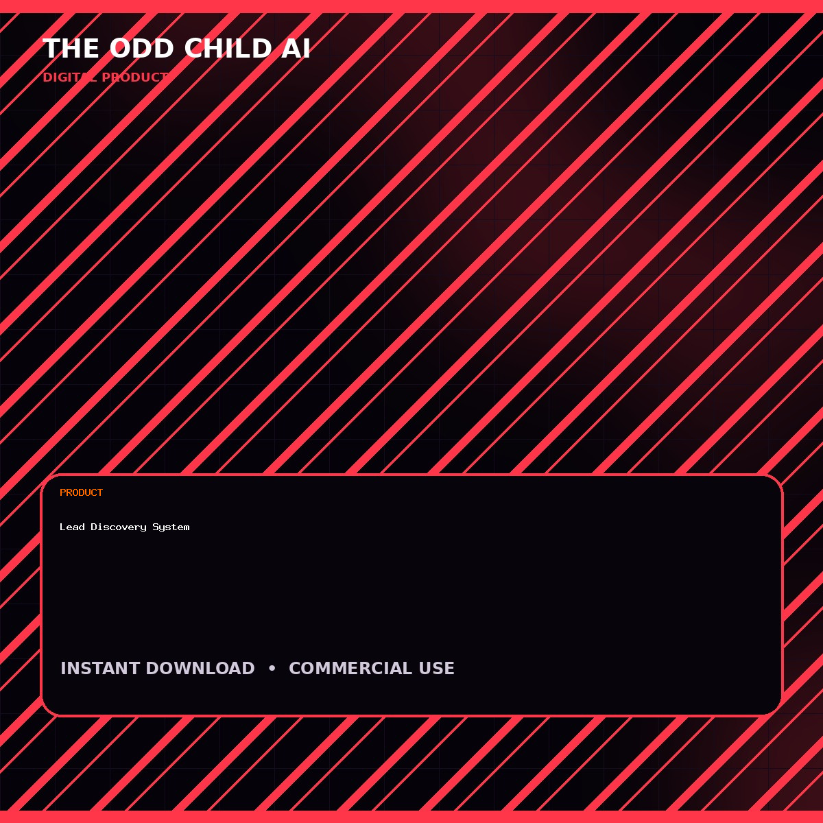 Lead Discovery System digital download cover