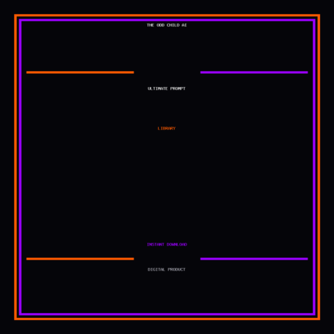 Ultimate Prompt Library digital product cover