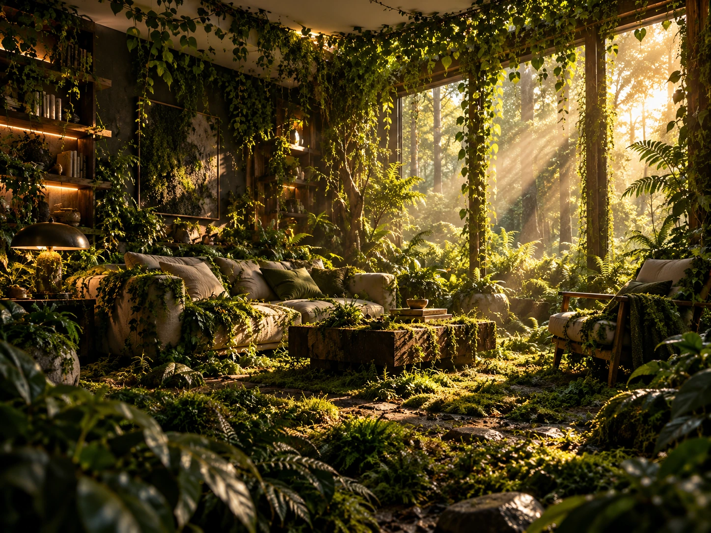 Impossible Room Transformation AI-generated concept preview