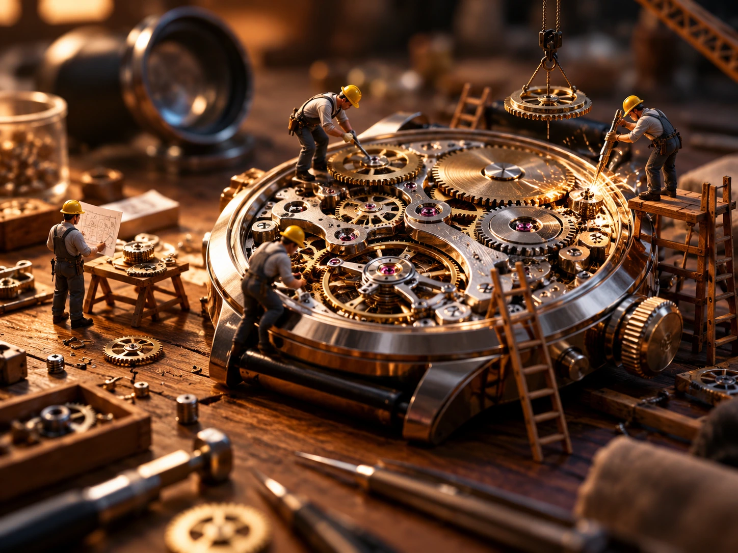Miniature Workshop AI-generated concept preview