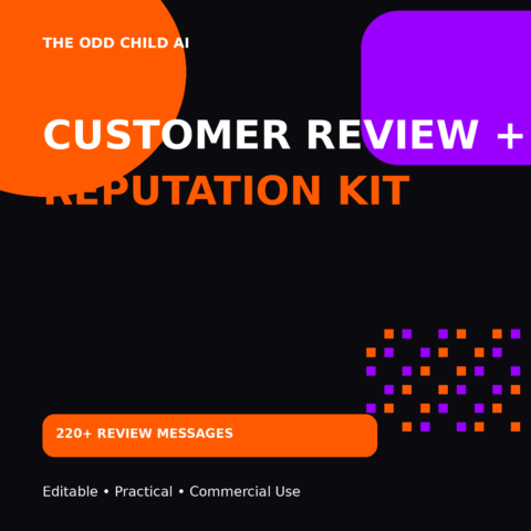 Customer Review + Reputation Kit